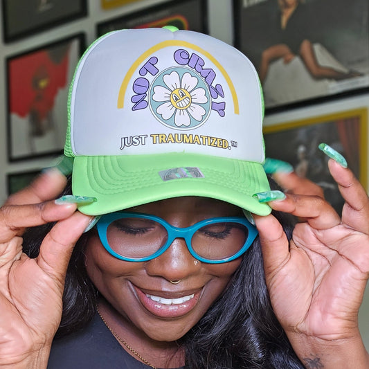 Just Traumatized Trucker Hat